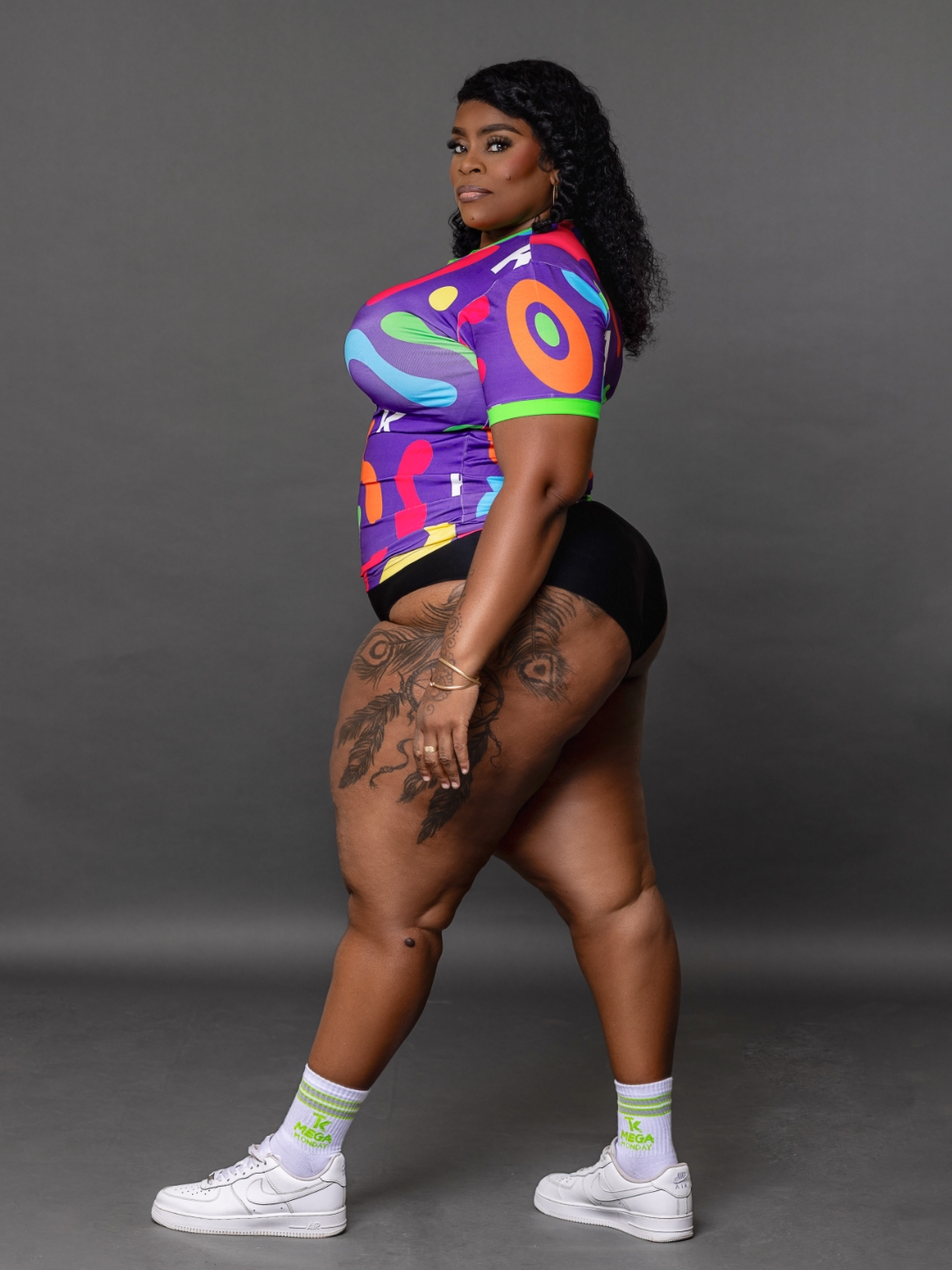 Power Trip - Model wearing Size Medium